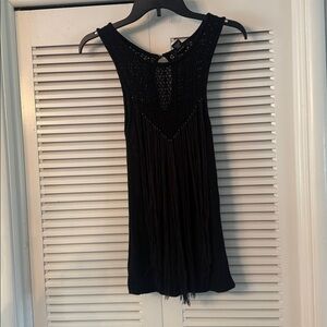 Joe & Elle Black Knit Top